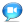 iChat - White Icon 24x24 png